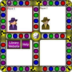 Image of Information Literacy Game board.