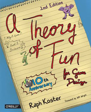 Cover of A theory of fun for game design.